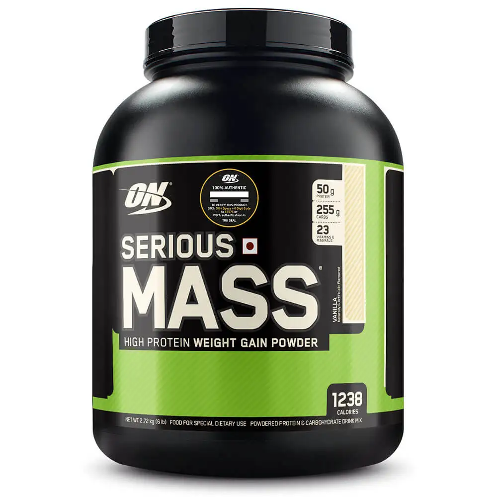 ON (Optimum Nutrition) Serious Mass,  6 lb  Vanilla