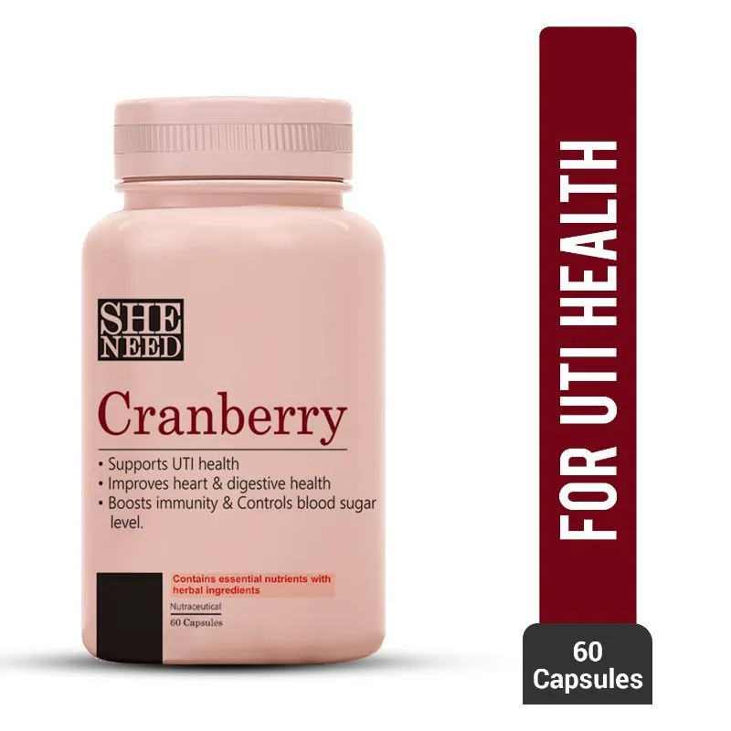 Sheneed Cranberry Supplement with Magnesium 400mg for UTI, Heart, Digestive Health & Blood sugar