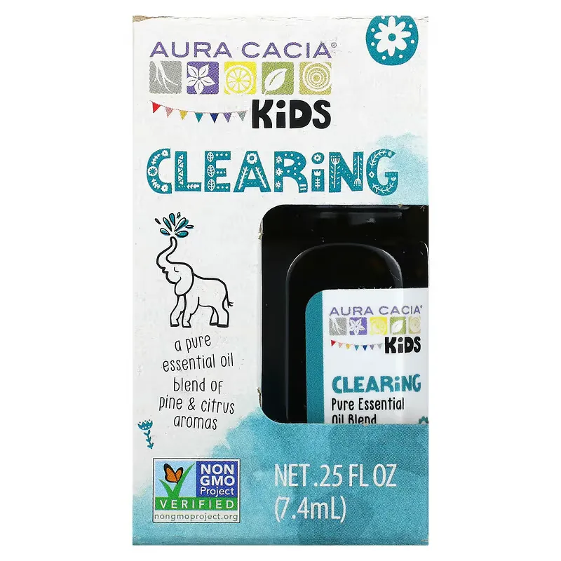 Kids, Pure Essential Oil, Clearing, 0.25 fl oz (7.4 ml)