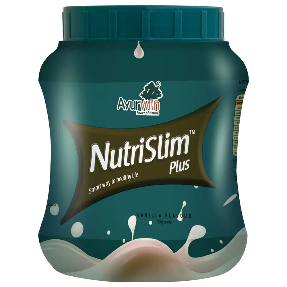 Ayurwin Nutrislim Plus Powder,  0.5 kg  Vanilla