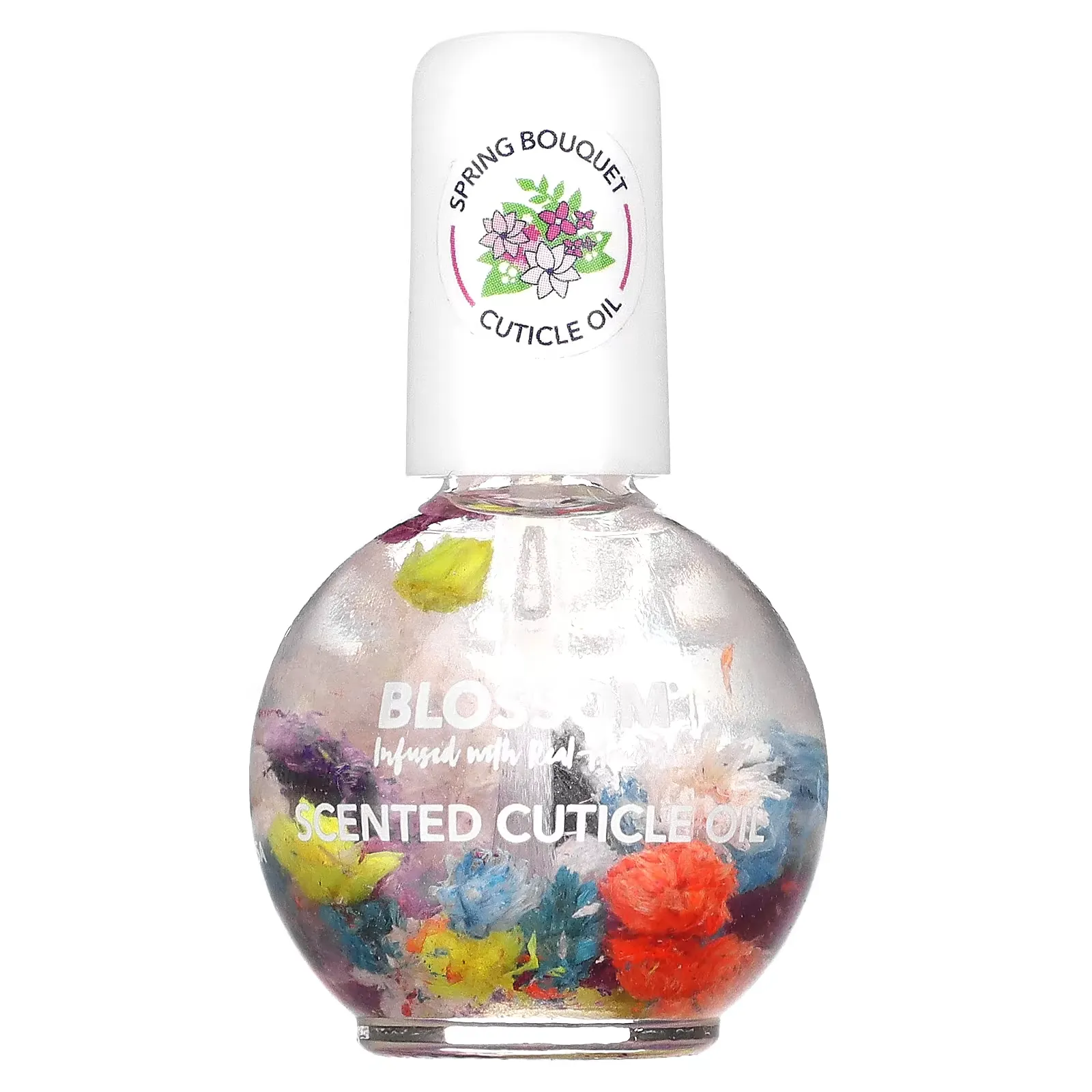 Scented Cuticle Oil, Spring Bouquet, 0.42 fl oz (12.5 ml)