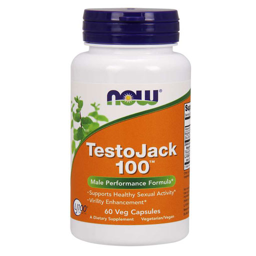 NOW TestoJack 100 - 60 Veg Caps