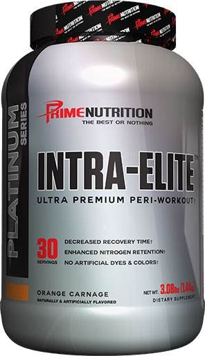 Intra Elite By Prime Nutrition, Orange Carnage, 30 Servings