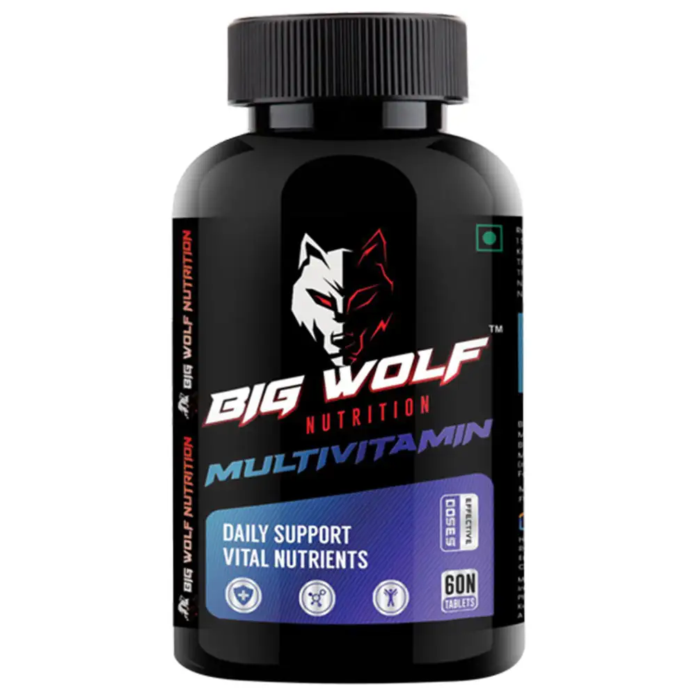 Big Wolf Nutrition Multivitamin,  60 tablet(s)  Unflavoured