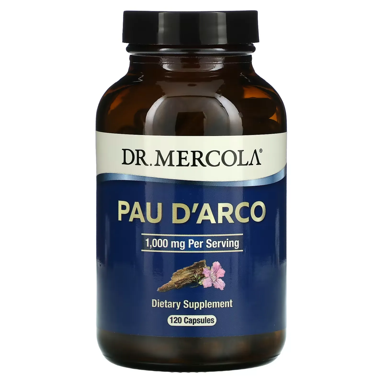 Pau D'Arco, 500 mg, 120 Capsules