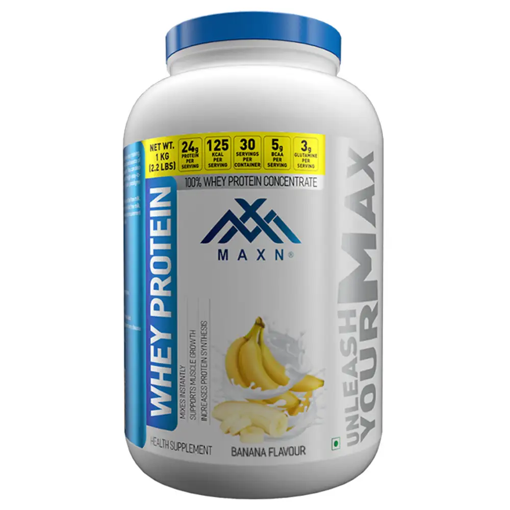 Maxn Whey Protein,  2.2 lb  Banana