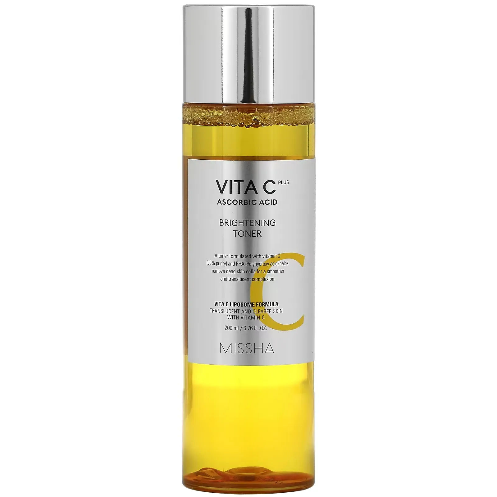 Vita C Plus Ascorbic Acid, Brightening Toner, 6.76 fl oz (200 ml)