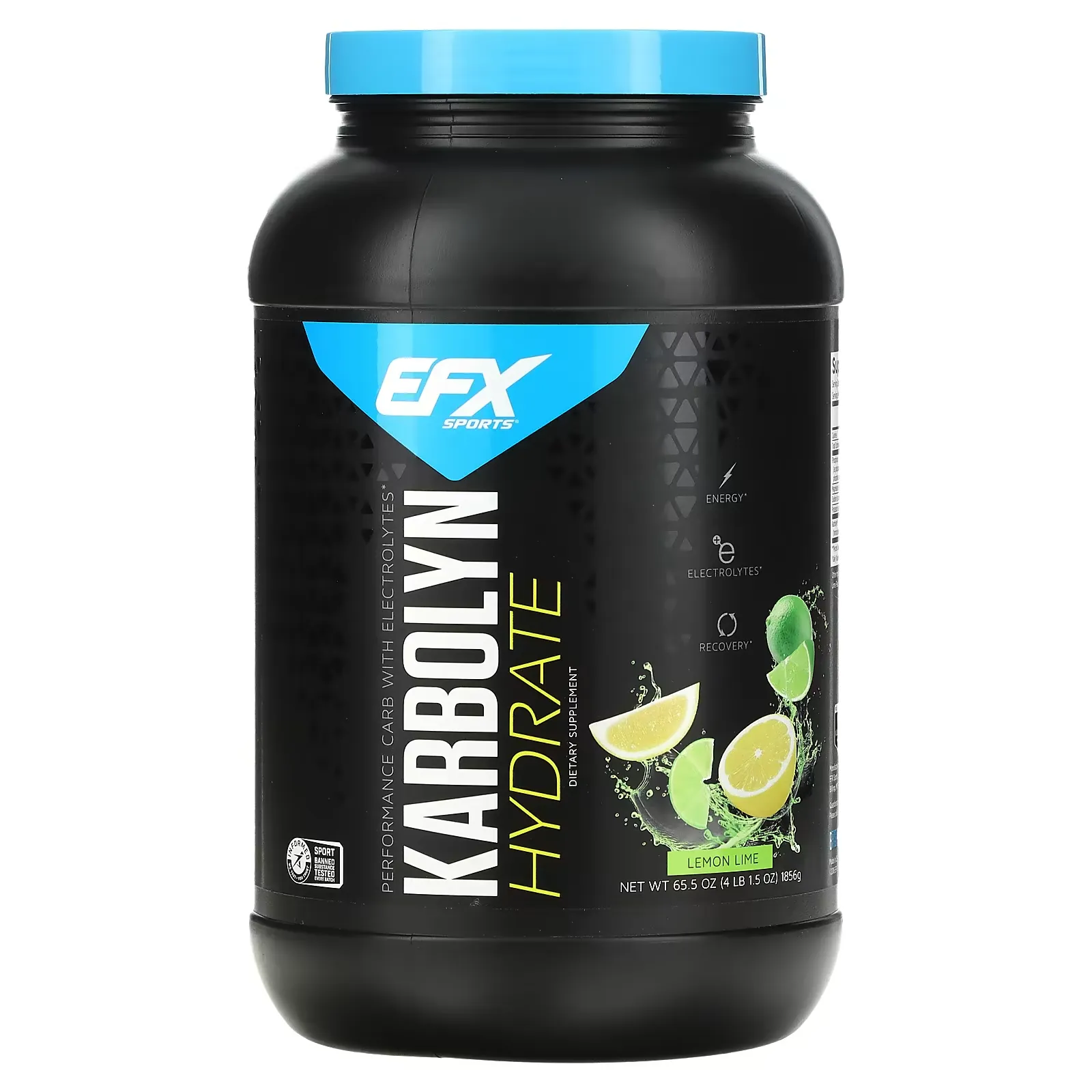 Karbolyn Hydrate, Lemon Lime, 4 lb 15 oz (1856 g)