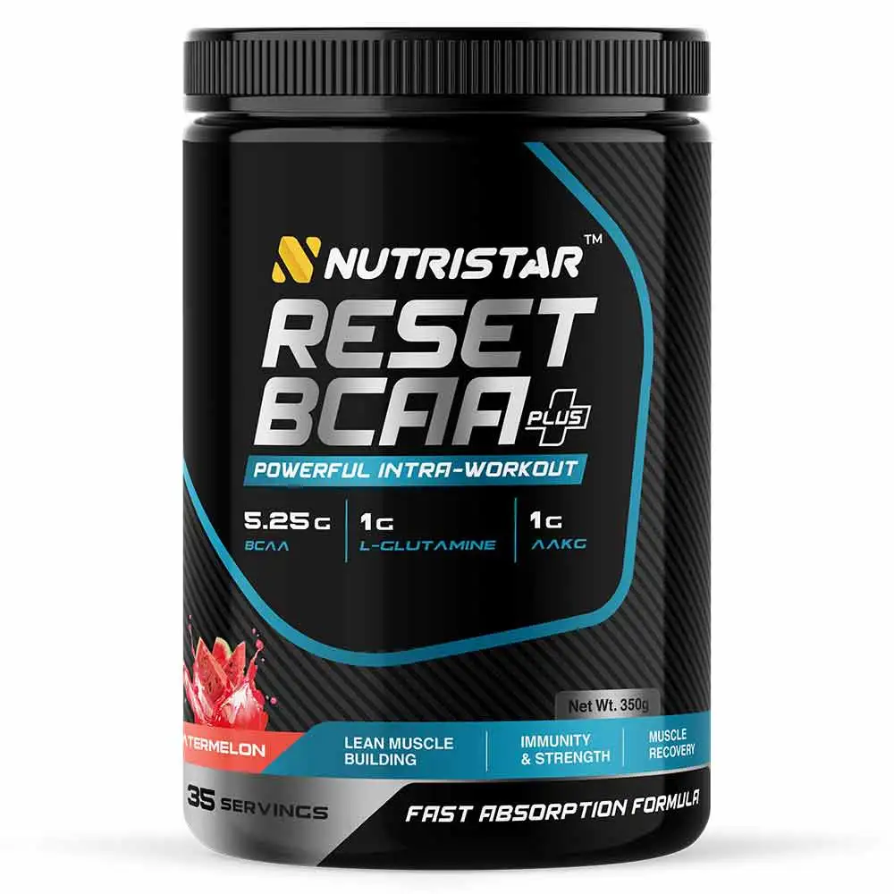 Nutristar Reset BCAA Plus,  0.77 lb  35 Servings  Watermelon