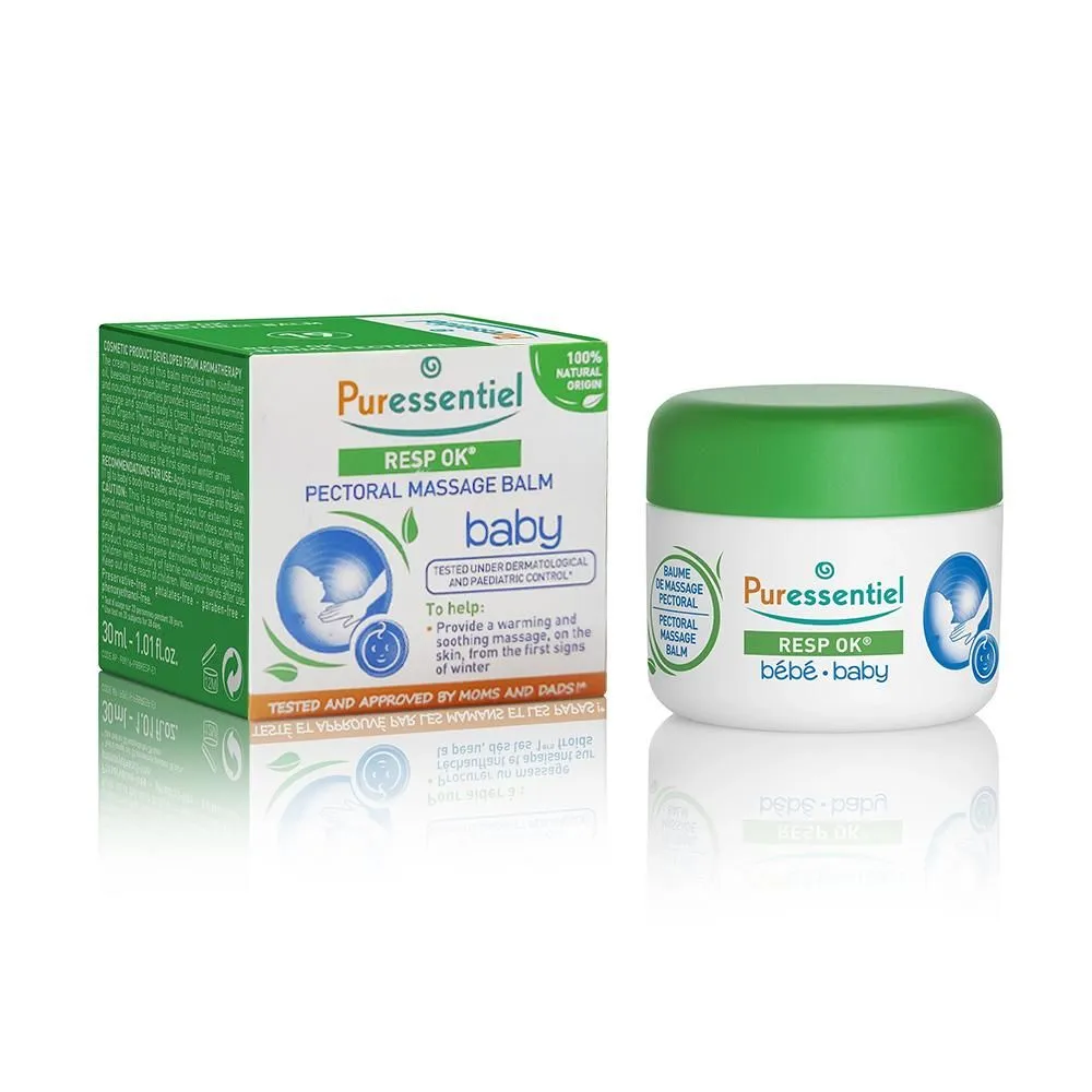 Puressentiel Respiratory Resp Ok Pectoral Massage Balm Baby