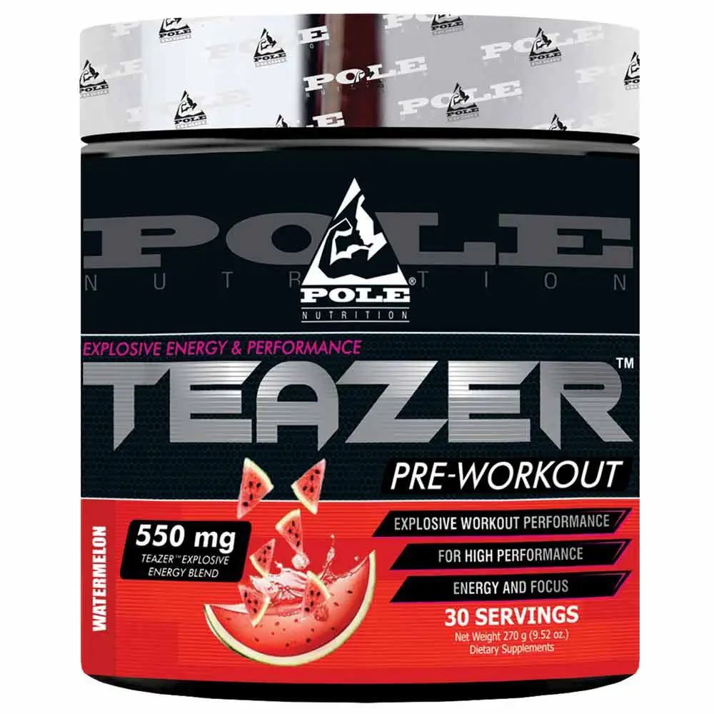 Pole Nutrition Teazer Pre Workout,  0.59 lb  Watermelon