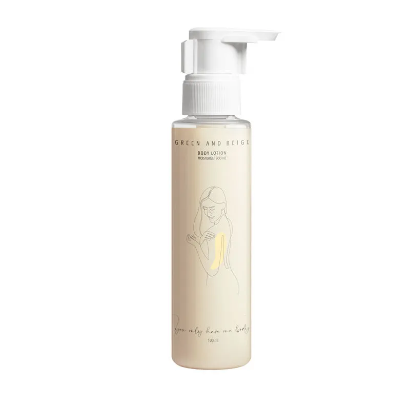 GREEN AND BEIGE Body Lotion Hydrate Moisturise