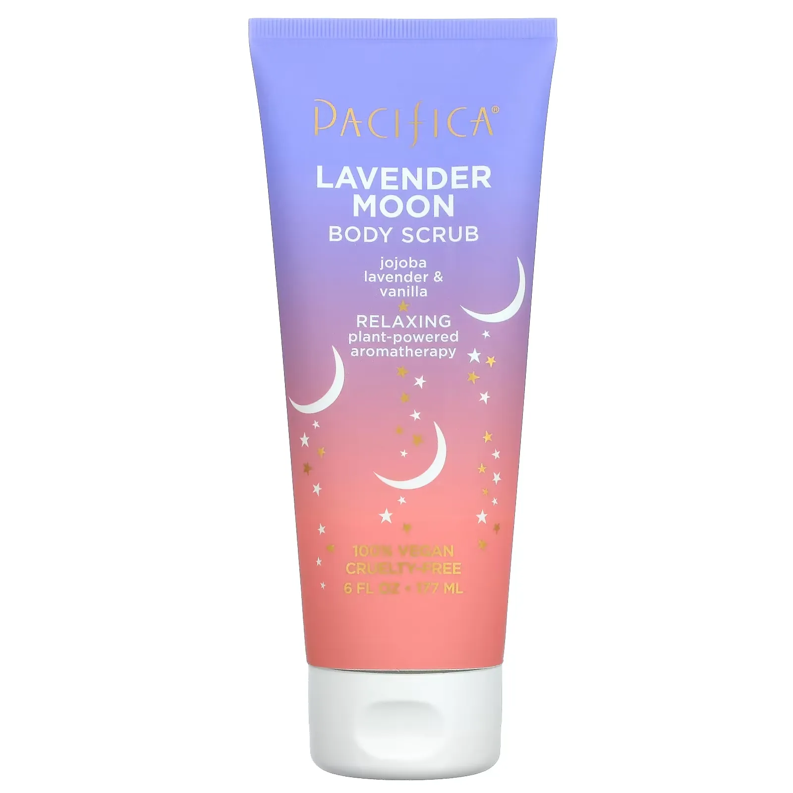 Lavender Moon Body Scrub, Jojoba, Lavender & Vanilla, 6 fl oz (177 ml)