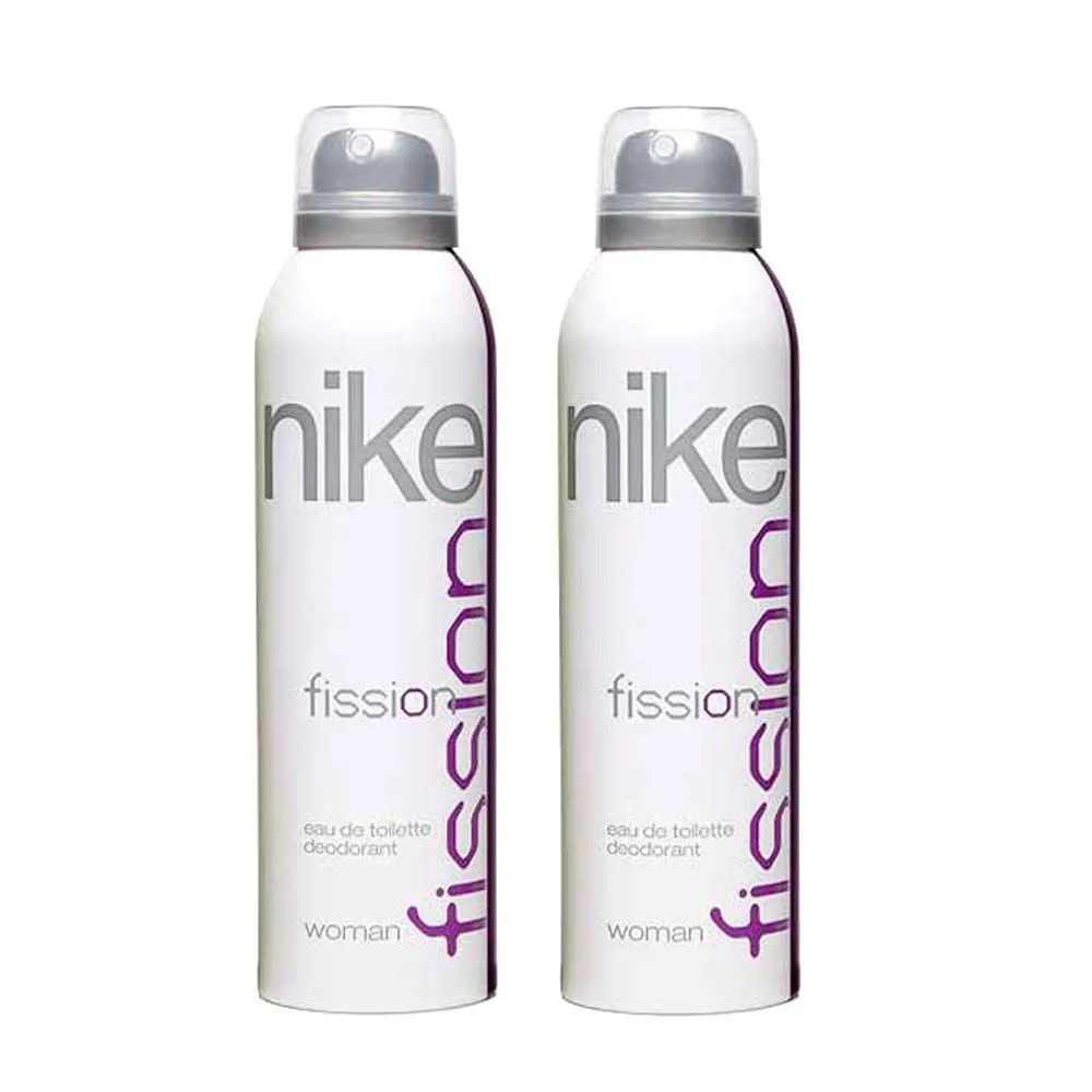 Nike Fission Eau De Toilette Deodorant For Woman - Pack Of 2