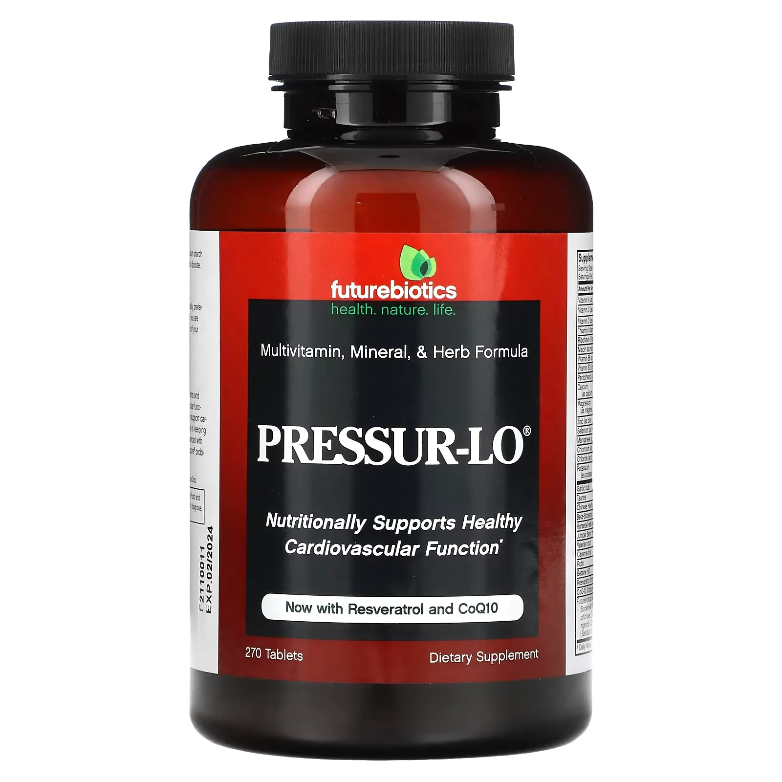 Pressur-Lo, Multi Vitamin, Mineral & Herb Formula, 270 Tablets