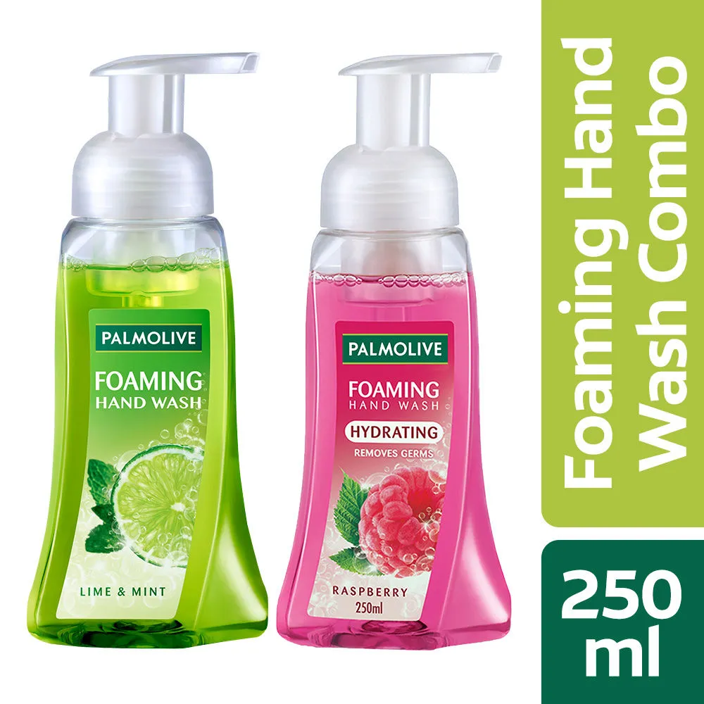 Palmolive Foaming Liquid Hand Wash Combo - Limt & Mint, Raspberry