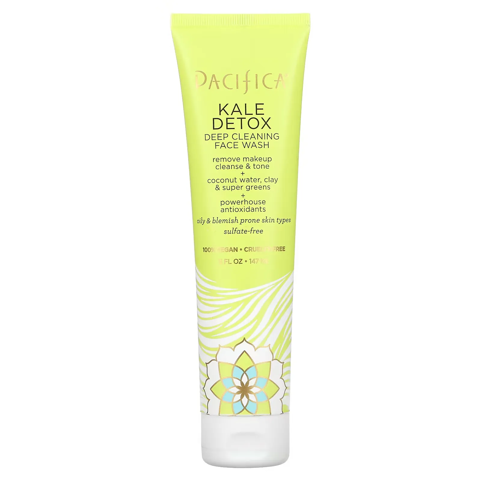 Kale Detox, Deep Cleansing Face Wash, 5 fl oz (147 ml)