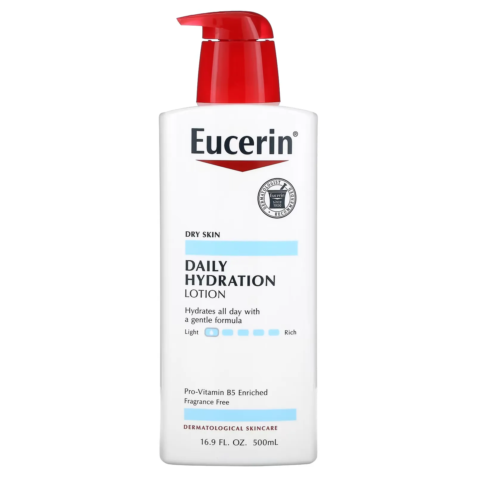 Daily Hydration Lotion, Fragrance Free, 16.9 fl oz (500 ml)