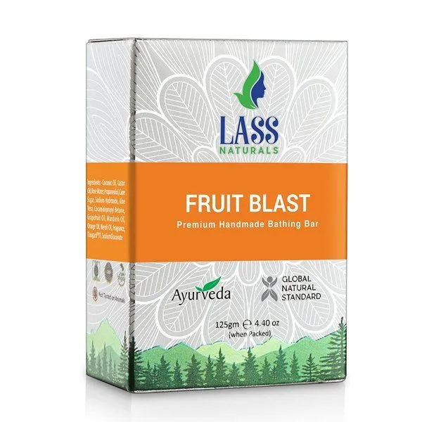 Lass Naturals Fruit Blast Soap