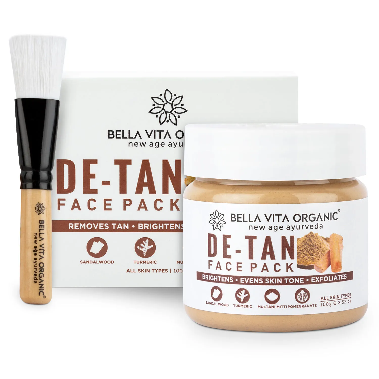 Bella Vita Organic De-Tan Face Pack