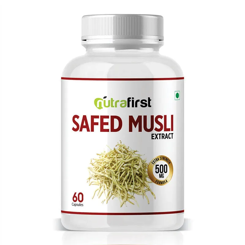 Nutrafirst Safed Musli Extract Capsules