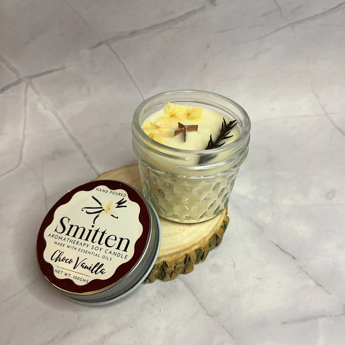 Smitten Aromatherapy Candle Choco Vanilla