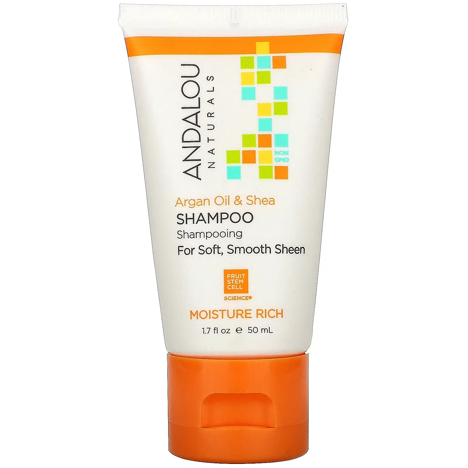 Shampoo, Argan Oil & Shea, 1.7 fl oz (50 ml)