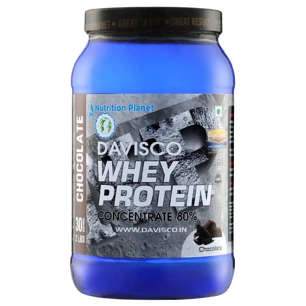 Nutrition Planet Davisco Whey Protein with Added DigeZyme,  2 lb  Chocolate