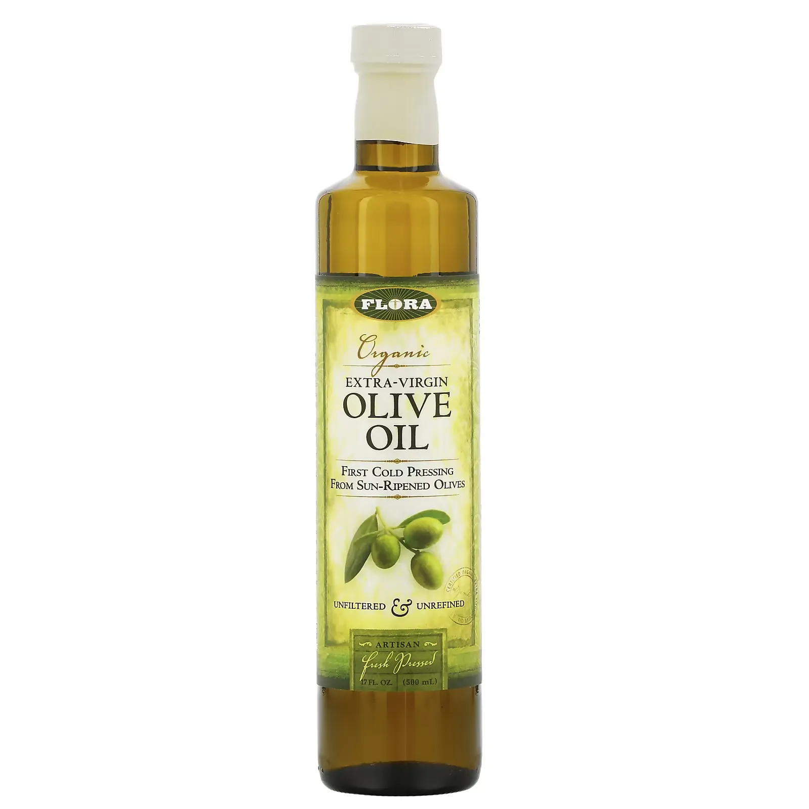 Organic Extra Virgin Olive Oil, 17 fl oz (500 ml)