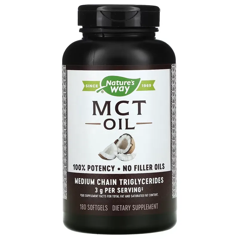 MCT Oil, 180 Softgels