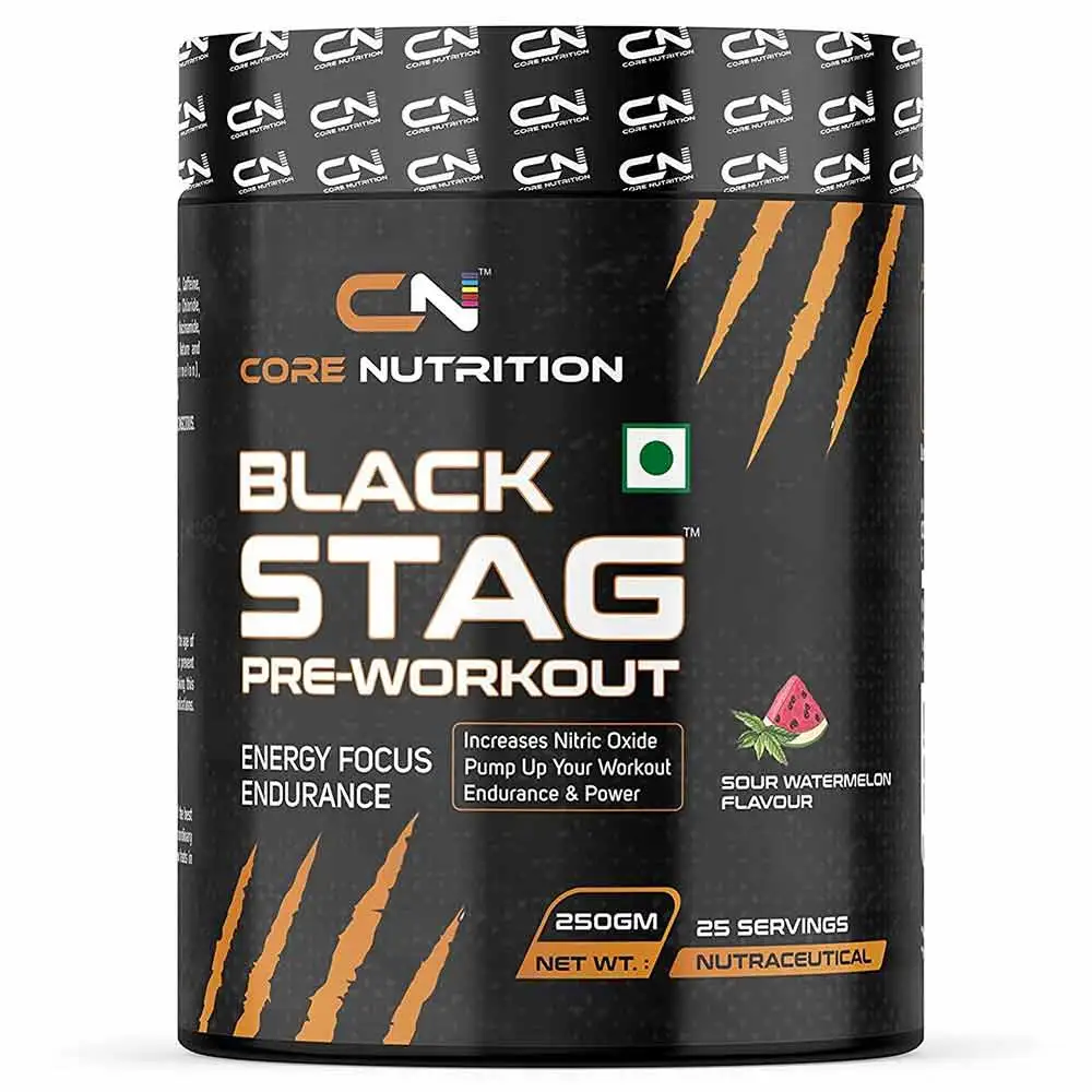 Core Nutrition Black Stag  Pre-Workout,  0.55 lb  Sour Watermelon