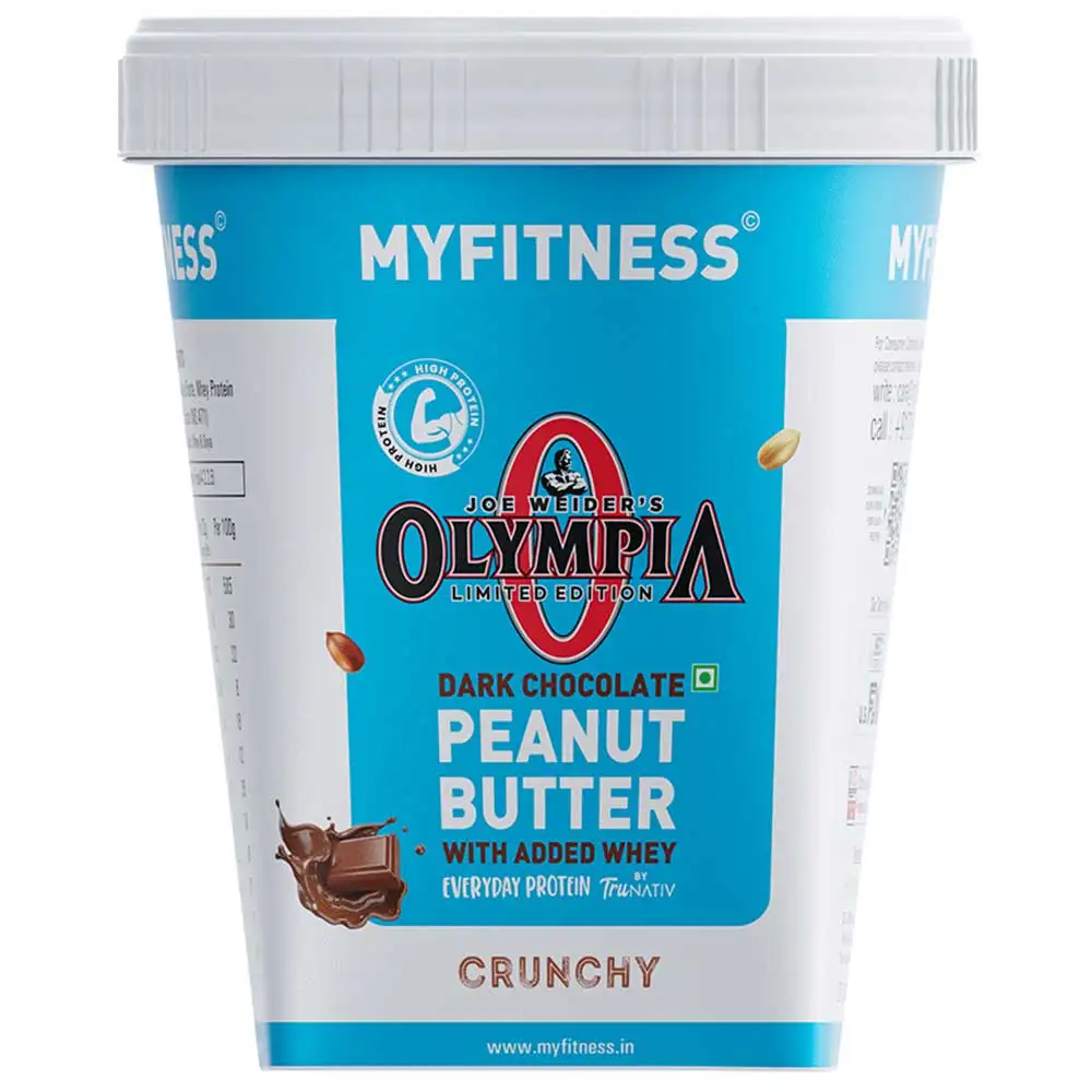 Myfitness Dark Chocolate Peanut Butter,  1 kg  Crunchy