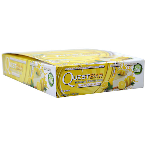 Quest Bars, Natural Lemon Cream Pie 12/Box by Quest Nutrition