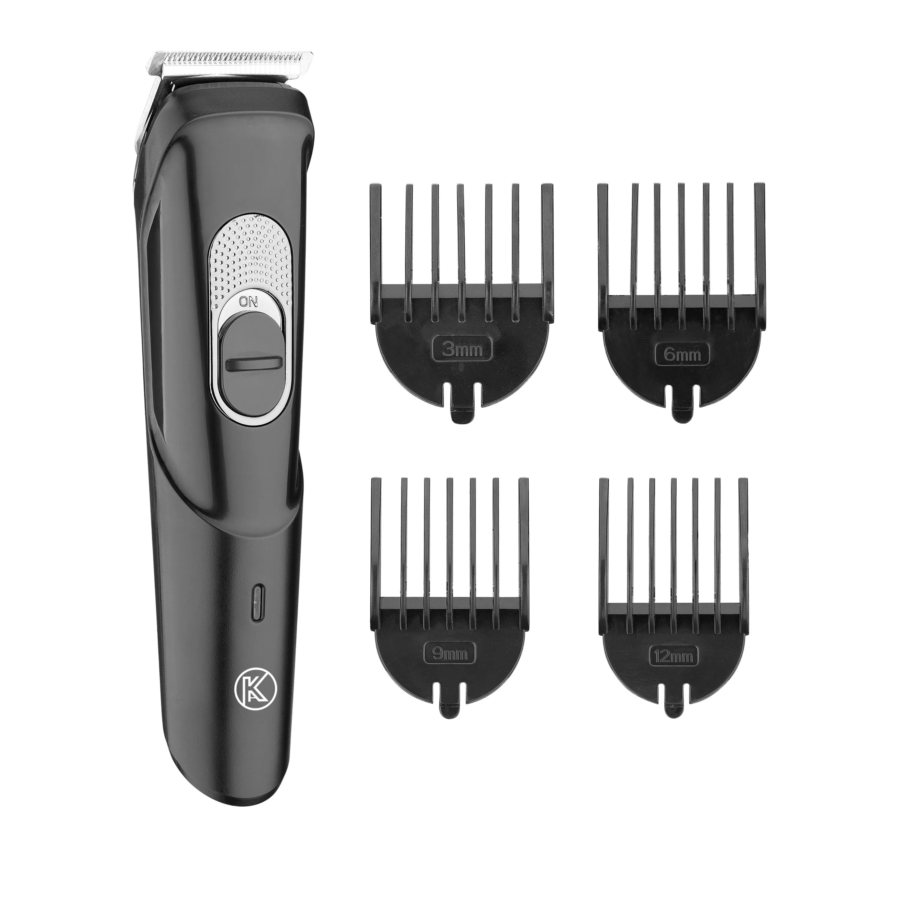 KUBRA KB-2029 Rechargeable Cordless Beard & Hair Trimmer For Men Runtime: 45 Min Trimmer (Black)