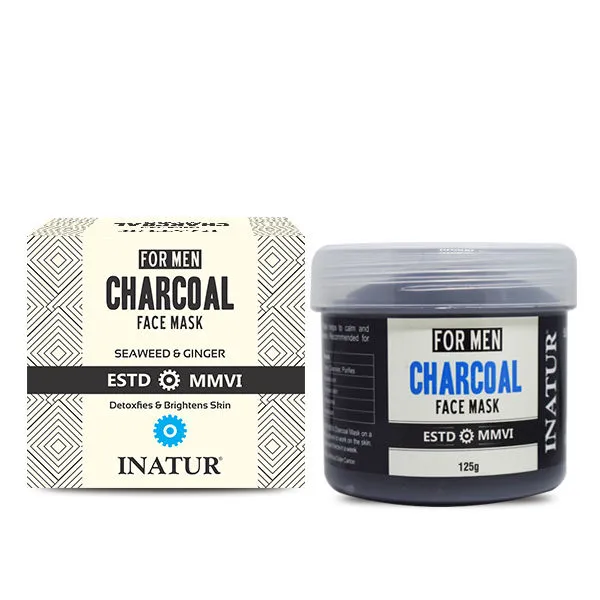 Inatur Men Charcoal Face Mask