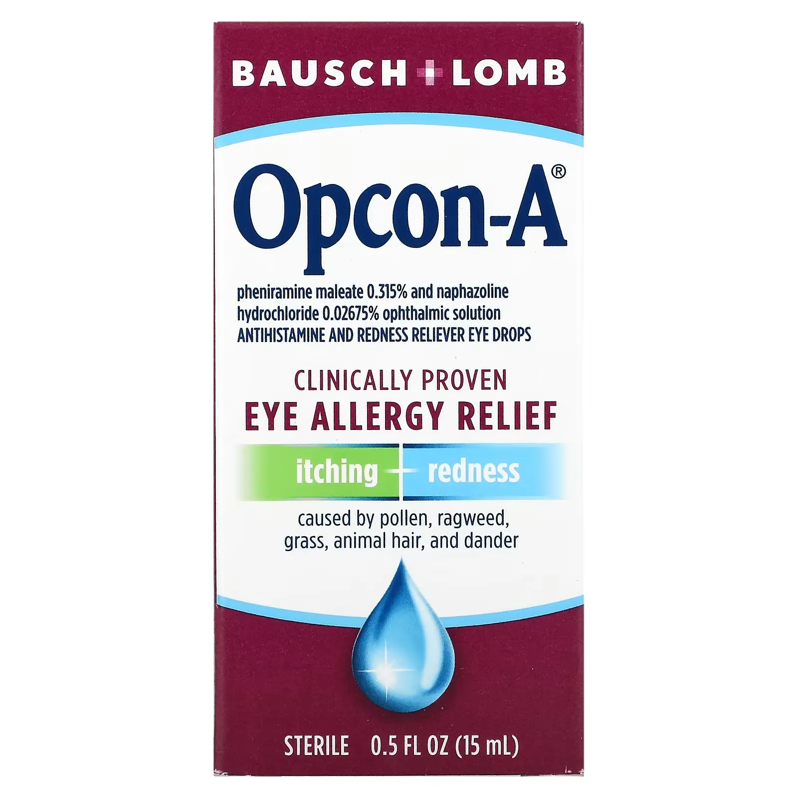 Clinically Proven Eye Allergy Relief, 0.5 fl oz (15 ml)