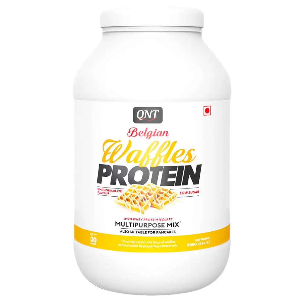 QNT Belgian Waffle Protein,  2 lb  White Chocolate