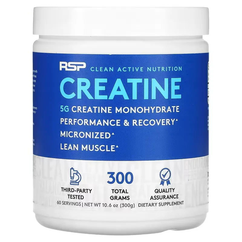 Creatine Monohydrate Powder, 5 g, 10.6 oz (300 g)