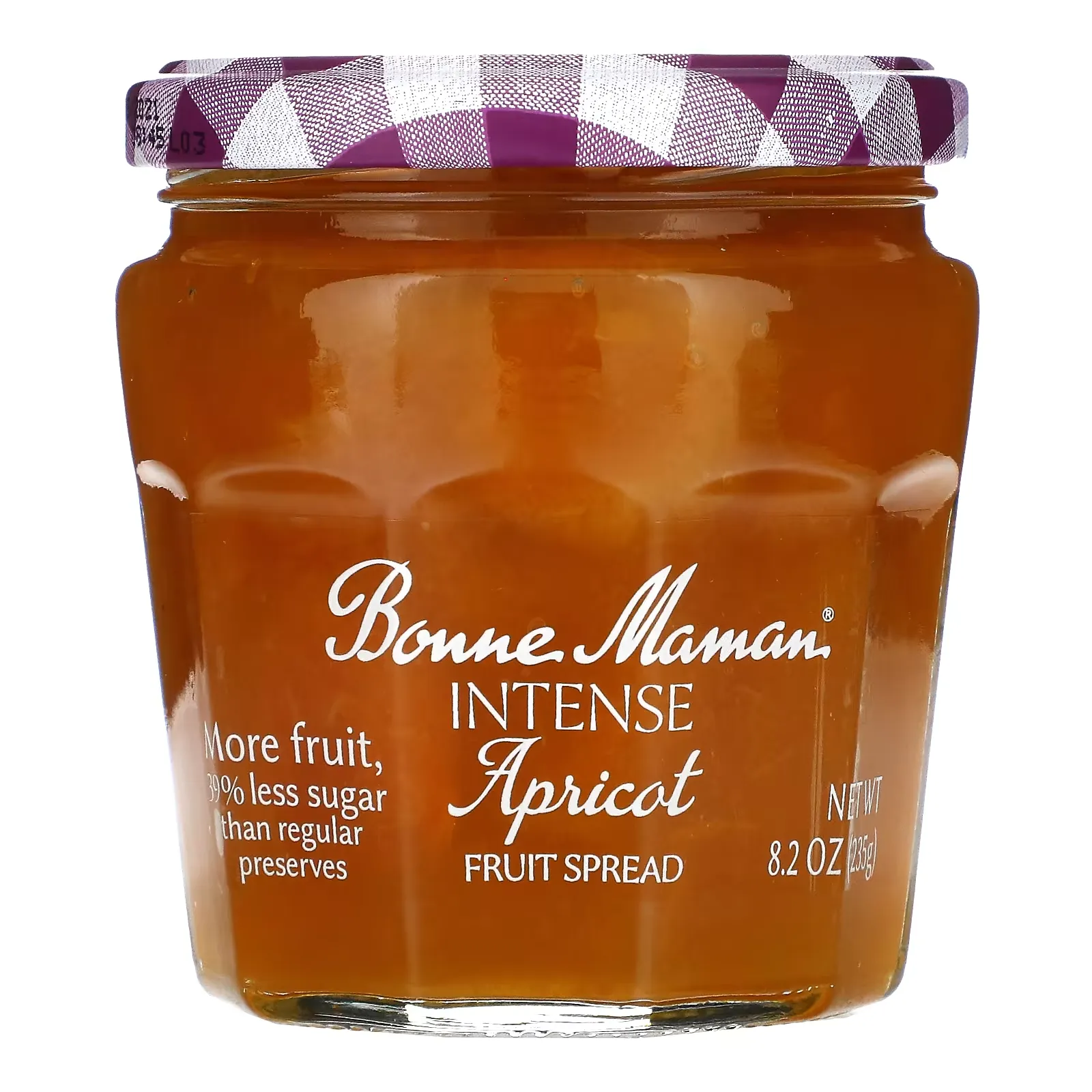 Intense Apricot Fruit Spread, 8.2 oz (235 g)