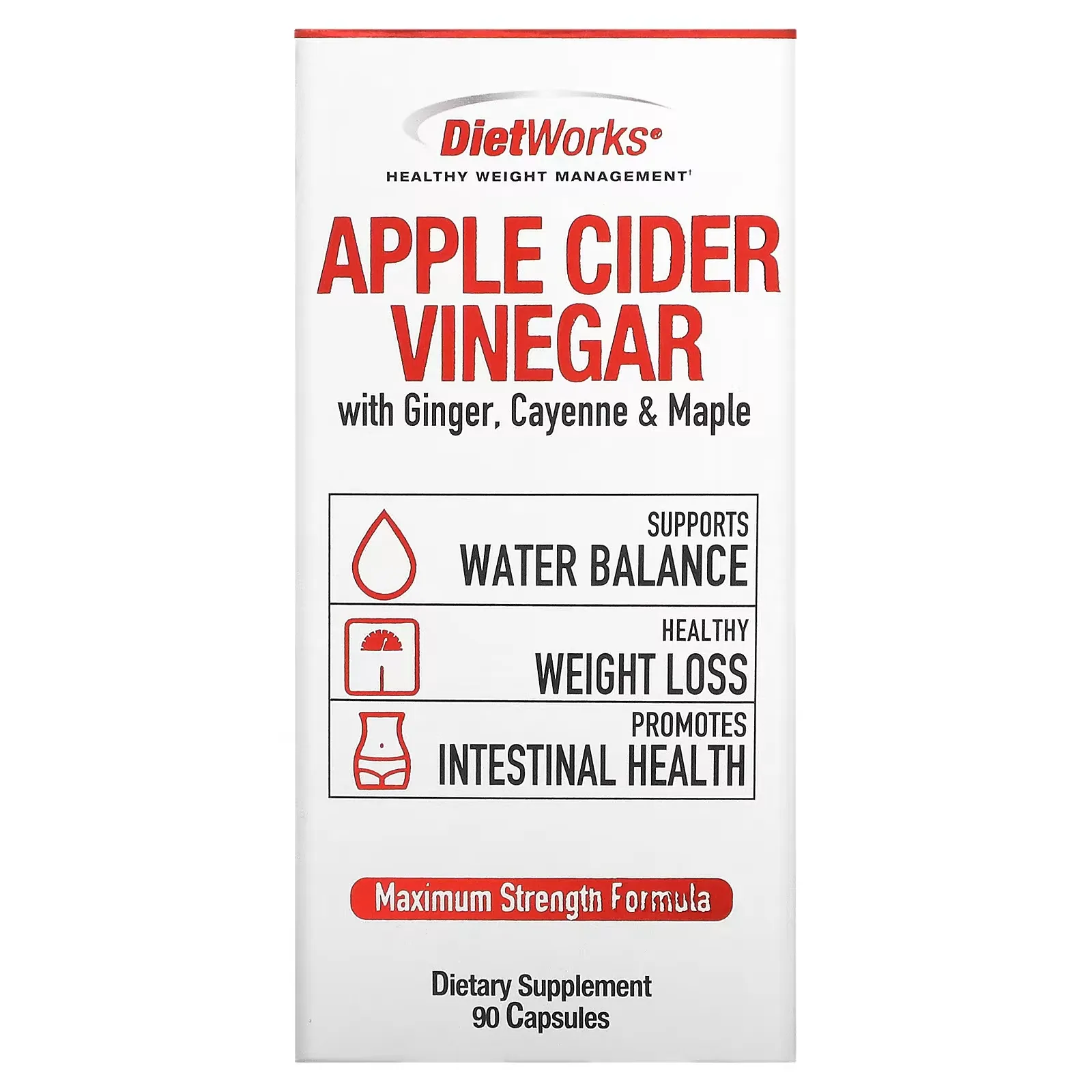 Apple Cider Vinegar, 90 Capsules