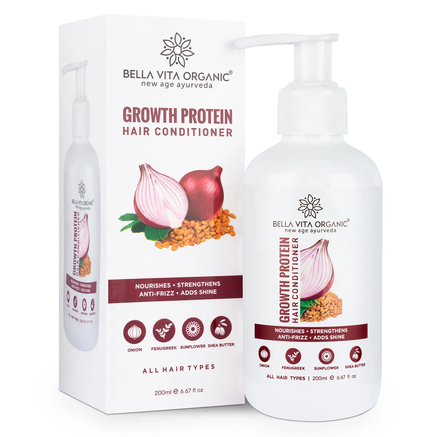 Bella Vita Organic Growth Protein Hair Conditioner