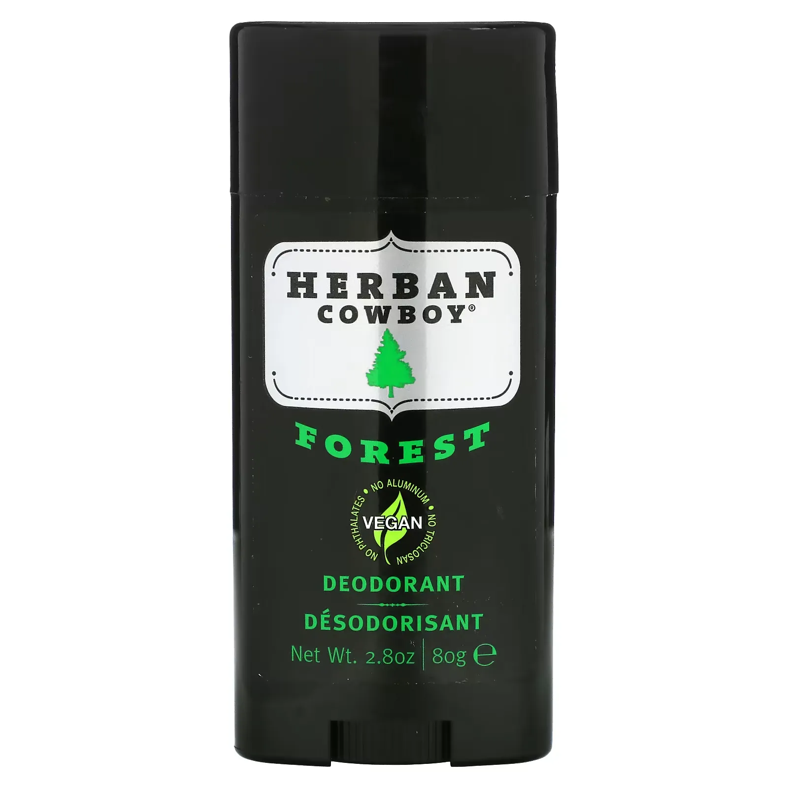 Deodorant, Forest, 2.8 oz (80 g)