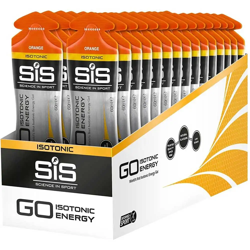 Science In Sport SIS Gel Go Isotonic Energy,  15 Piece(s)/Pack  Orange