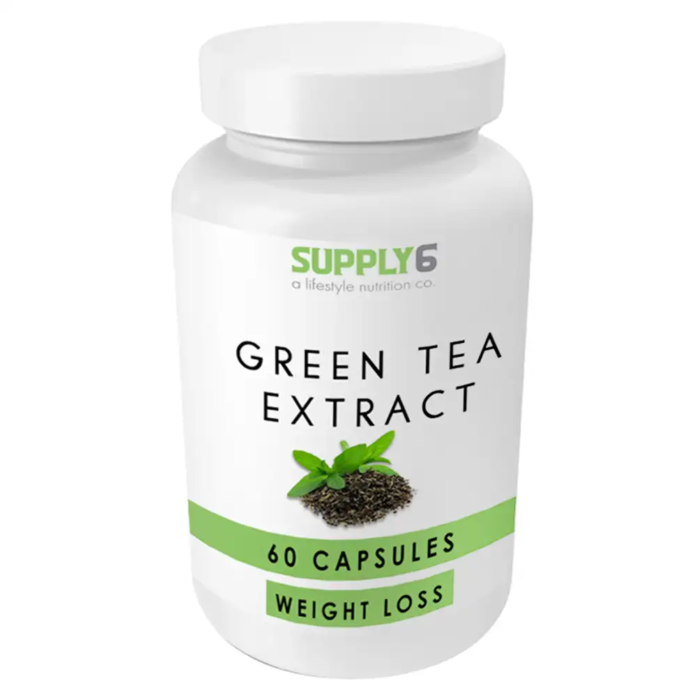 Supply6 Green Tea Extract,  60 capsules  Unflavoured