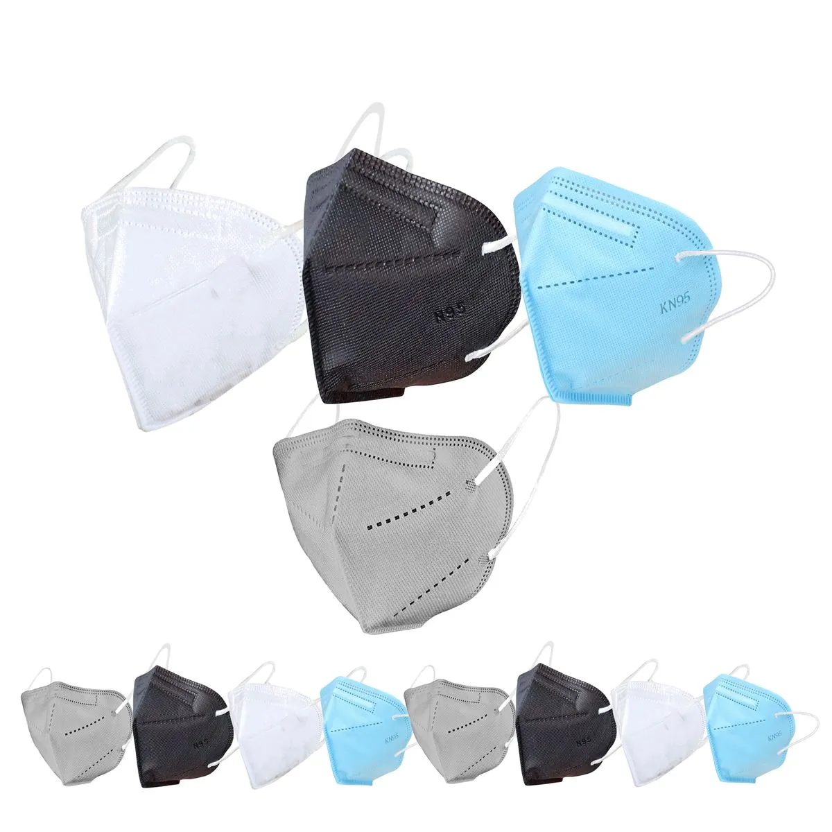 Fabula Pack of 20 Kn95/N95 Anti-Pollution Reusable 5-Layer Mask