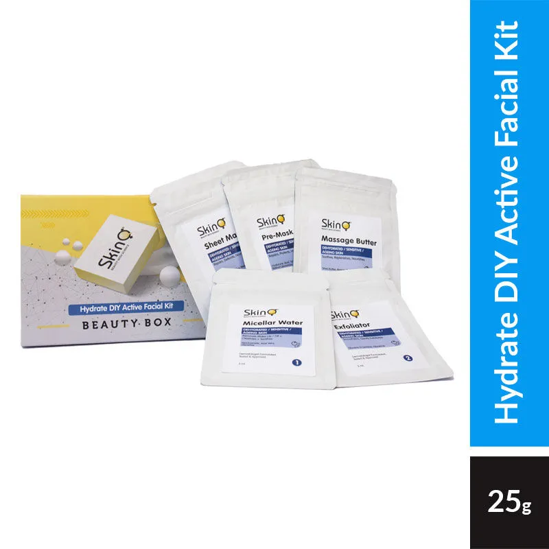 SkinQ Hydrate DIY Active Facial Kit - Single Use