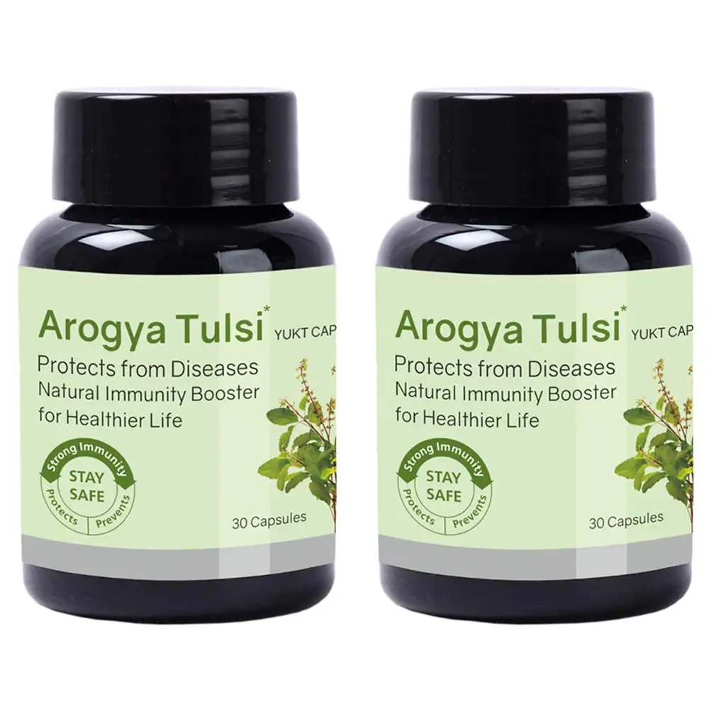 Arogya Tulsi Immunity Booster (Pack of 2),  30 capsules