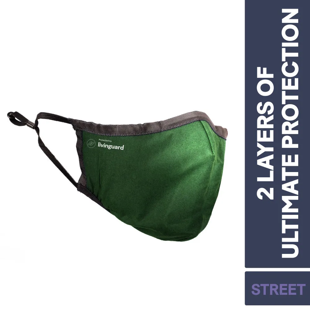 Livinguard Face Mask Street Large - Olive