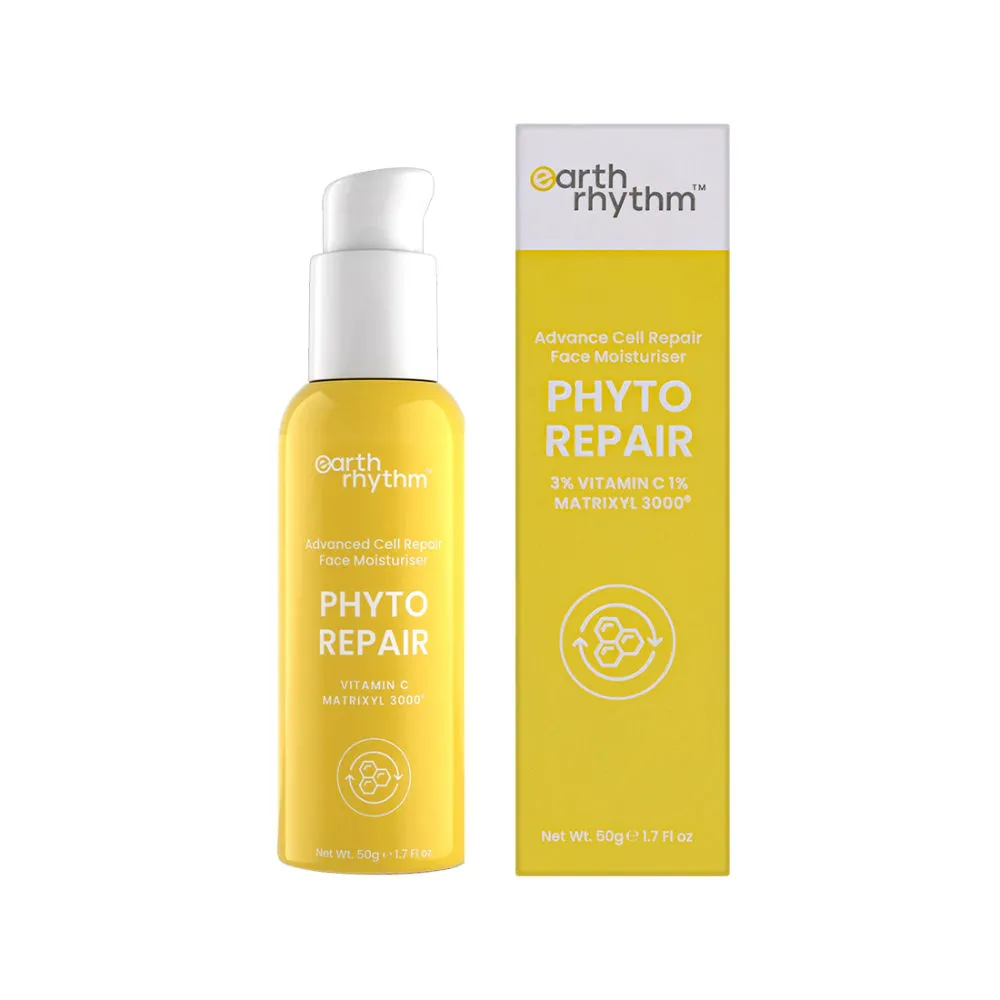 Earth Rhythm Phyto Repair Vitamin C + Matrixyl 3000 Advanced Cell Repair Moisturiser