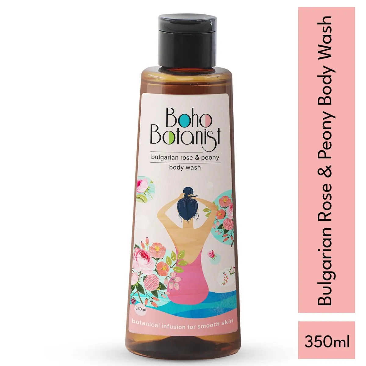 Boho Botanist Bulgarian Rose & Peony Body Wash